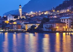 Domy, Jezioro Garda, Miejscowość, Limone sul Garda, Lombardia, Włochy