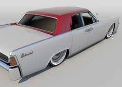 Lincoln Continental, 1962, Zabytkowy, 3D