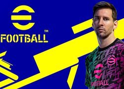 Lionel Messi na plakacie gry eFootball