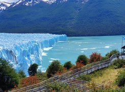 Lodowiec, Perito Moreno, Park Narodowy Los Glaciares, Argentyna