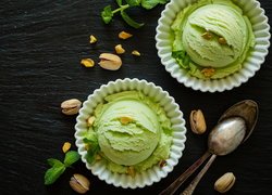 Lody pistacjowe