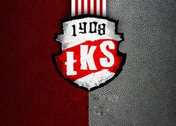Logo klubu piłkarskiego ŁKS Łódź