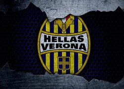 Logo włoskiego klubu piłkarskiego Hellas Verona