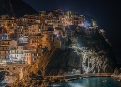 Manarola nocą