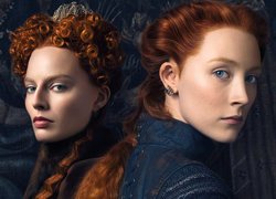 Film, Maria królowa Szkotów, Mary Queen of Scots, Kobiety, Aktorki, Margot Robbie, Saoirse Ronan