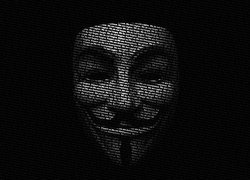 Maska Anonymous w grafice