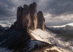 Masyw górski Tre Cime di Lavaredo we Włoszech