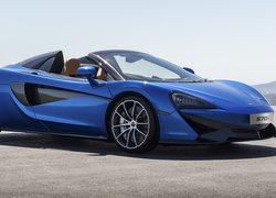 Niebieski, McLaren 570S Spider