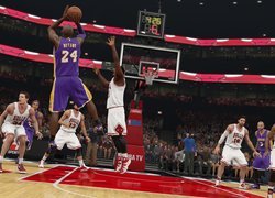 Mecz koszykówki w grze NBA 2K15