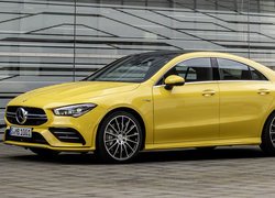 Żółty, Mercedes-AMG CLA 35