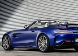 Granatowy, Mercedes-AMG GT R, Cabrio, Bok, Tył