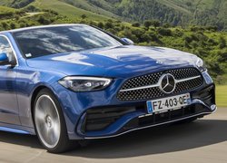 Niebieski, Mercedes-Benz Klasa C AMG, 2021