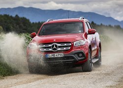 Mercedes-Benz X-Class Pick-up, Czerwony