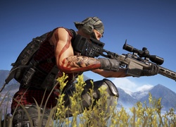 Gra, Tom Clancys Ghost Recon : Wildlands, Mężczyzna, Karabin