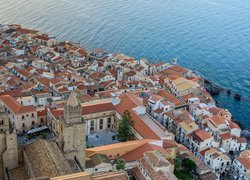 Miasto Cefalu na Sycylii