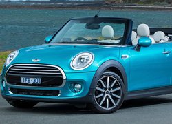 Niebieski, Mini Cooper, Kabriolet