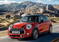 Czerwone, Mini Cooper S Hardtop, 2Door, 2018