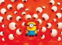 Minionki, Oczy