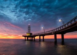 Molo Brant Street Pier na jeziorze Ontario