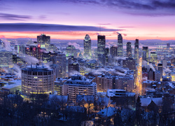 Montreal o zmierzchu