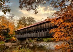 Most Albany Covered Bridge w New Hampshire