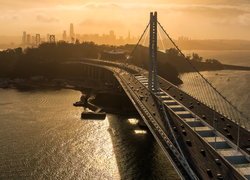 Most San Francisco – Oakland Bay i wyspa Yerba Buena