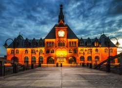 Muzeum kolejnictwa, Central Railroad of New Jersey Terminal, Miasto Jersey City, Stan New Jersey, Stany Zjednoczone