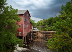 Muzeum The Dells Mill w stanie Wisconsin