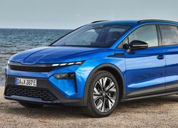 Niebieska, Skoda Elroq, Sportline