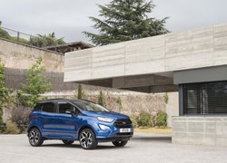 Niebieski Ford EcoSport ST-Line