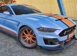 Niebieski, Ford Mustang Shelby Super Snake