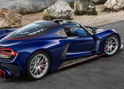 Niebieski Hennessey Venom F5 Stealth Series Hypersonic Blue