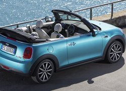 Niebieski, Mini Cooper, Cabrio