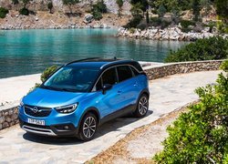 Niebieski Opel Crossland X Ecotec D