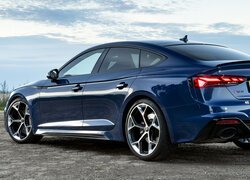 Niebieskie, Audi, RS5, Sportback