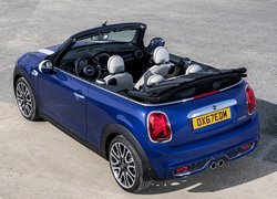 Niebieskie Mini Cooper S Convertible