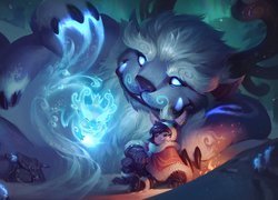 Gra, League of Legends, Postacie, Chłopiec, Nunu, Yeti, Willump