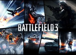 Obrazy z gry komputerowej Battlefield 3