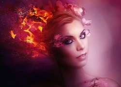 Kobieta, Ogień, Fantasy