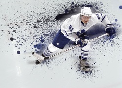 Olimpijczyk Phil Kessel reprezentuje klub hokejowy Toronto Maple Leafs