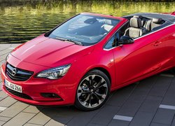 Czerwony, Opel Cascada, Kabriolet