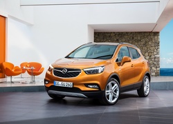 Pomarańczowy, Opel Mokka X, 2016