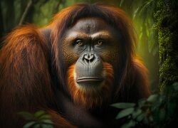 Orangutan, Grafika