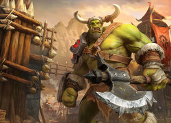 Ork Axes z gry Warcraft III Reforged