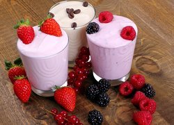 Owocowe jogurty