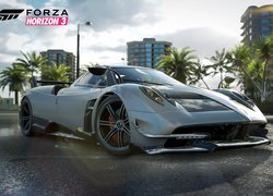 Gra, Forza Horizon 3, Pagani Huayra BC, Ulica, Palmy, Wieżowce