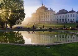 Park, Drzewa, Pałac Ludwigsburg, Niemcy