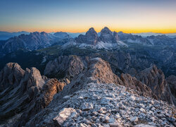 Góry, Dolomity, Szczyt, Włochy