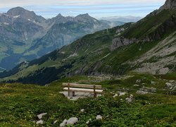 Panorama gminy Engelberg w Szwajcarii