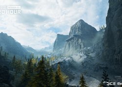 Panorama gór w grze Battlefield 2042